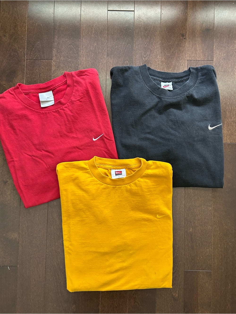 Vintage Nike Essential Logo T Shirt 3 Pack Bundle
